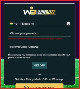 Winbuzz betting id